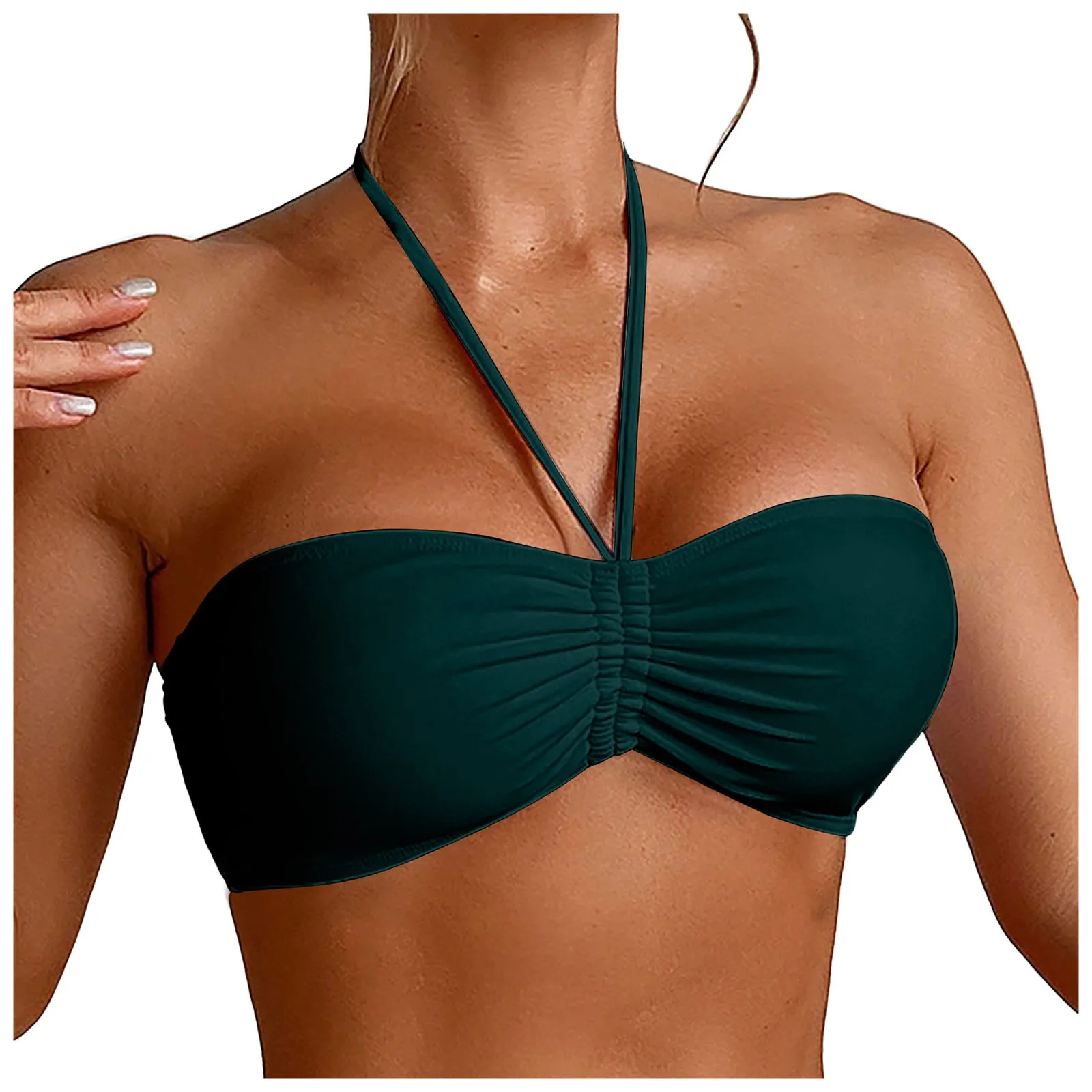 Underwire Bra Padded - Kadın Balenli Bikini Üstü Push Up