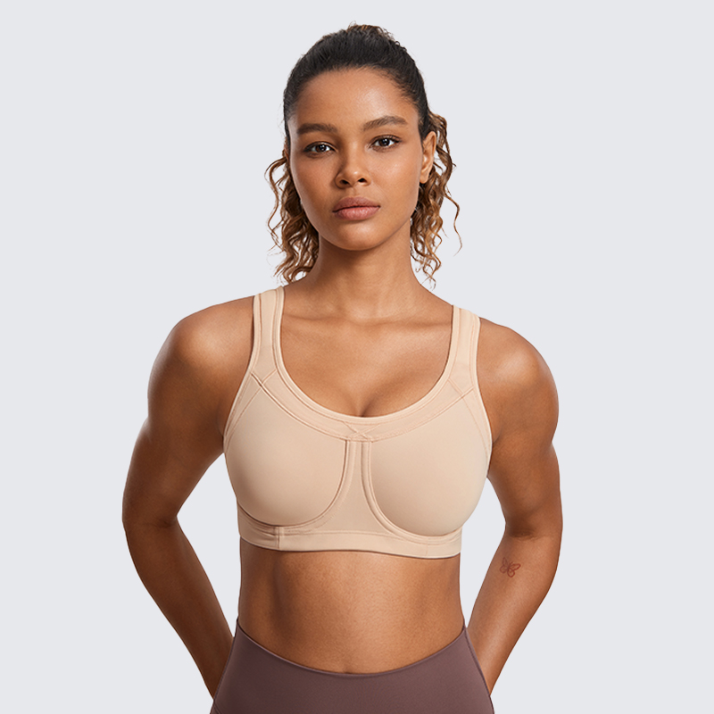 Underwire Bra Padded - SYROKAN Kadın Spor sütyenleri Yüksek Etkili