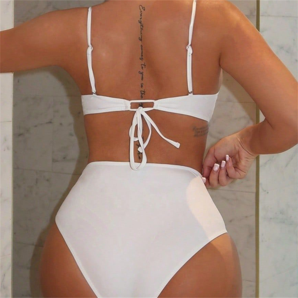 Beyaz Sling Bikini Sutyen Geri - Underwire Bra Padded incelemesi ve fiyatı
