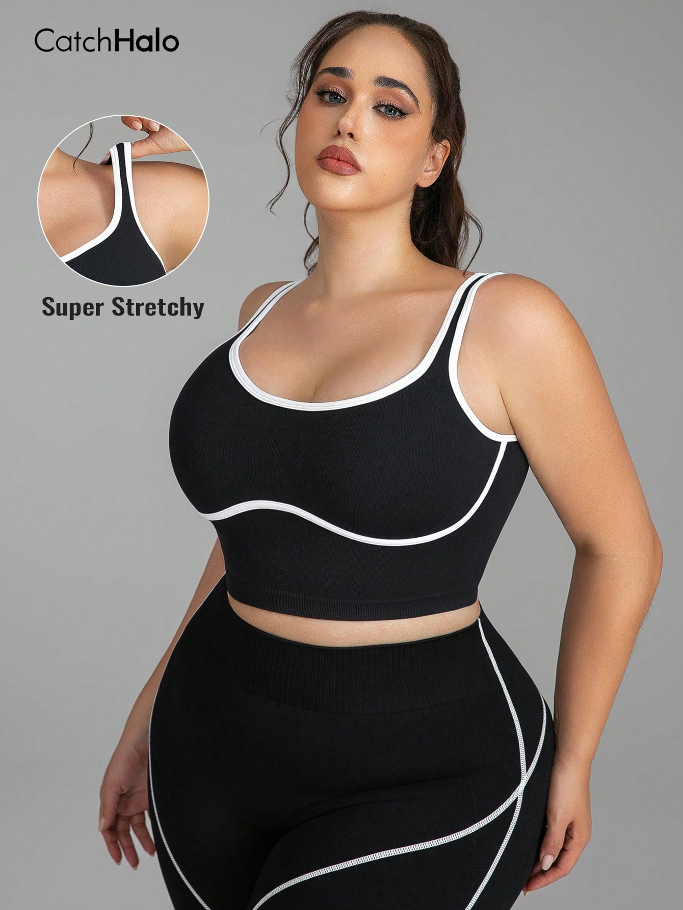 Kadın Büyük Beden Dikişsiz Bra - Sports Bra Racerback incelemesi ve fiyatı